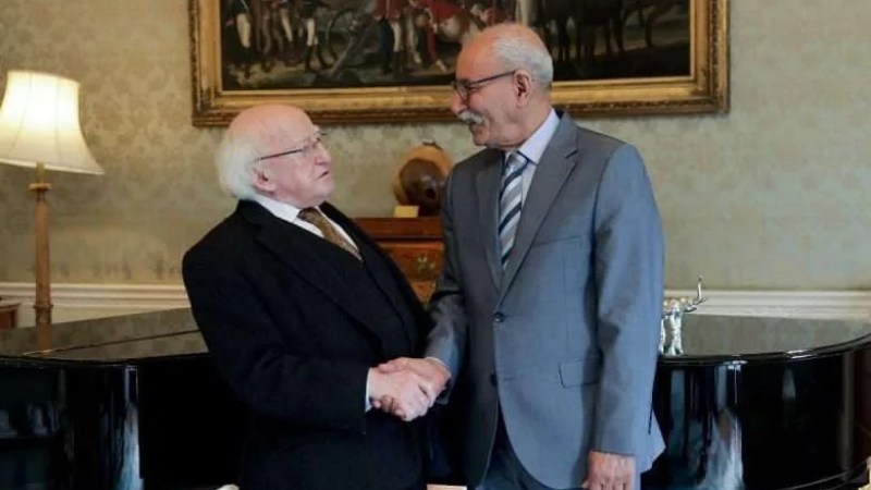 Sahrawi President Brahim Ghali Embarks on Visit to Ireland