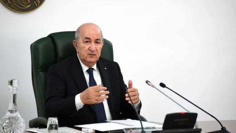 President Tebboune Chairs Cabinet Meeting