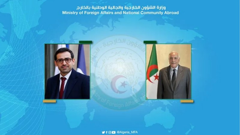 FMs of Algeria, France Discuss High-Level Engagements