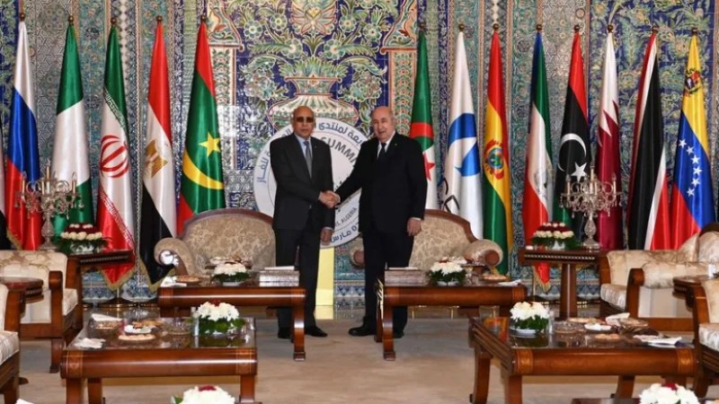 President Tebboune Holds Phone Conversation with Mauritanian Counterpart
