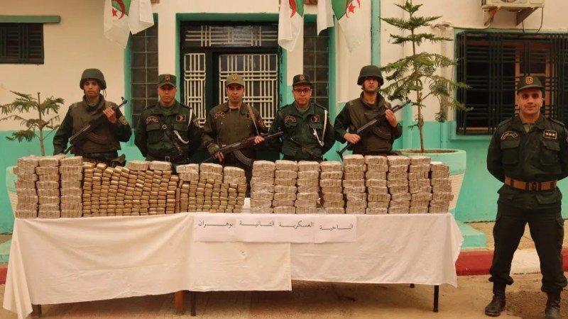 Algeria: Two Terrorist Support Elements Arrested and Over 12 Quintals of Hashish Seized