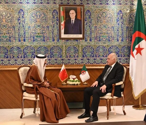 Algerian FM Attaf Receives Bahraini Ambassador