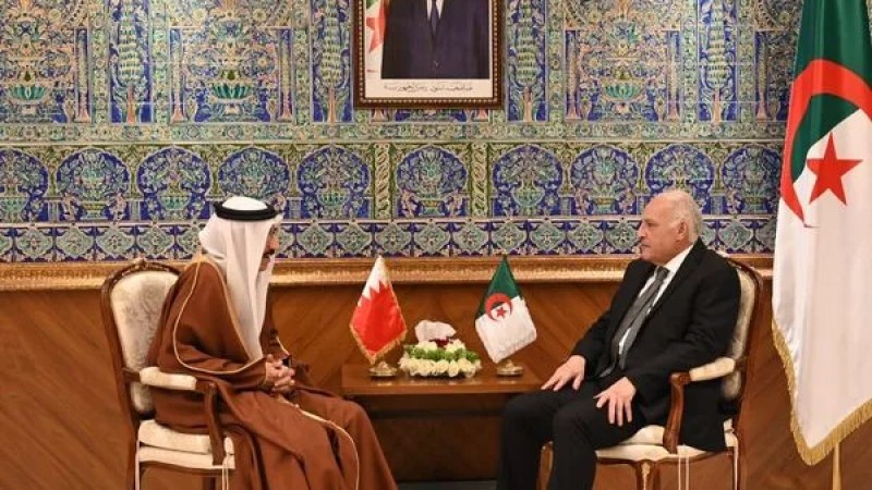 Algerian FM Attaf Receives Bahraini Ambassador