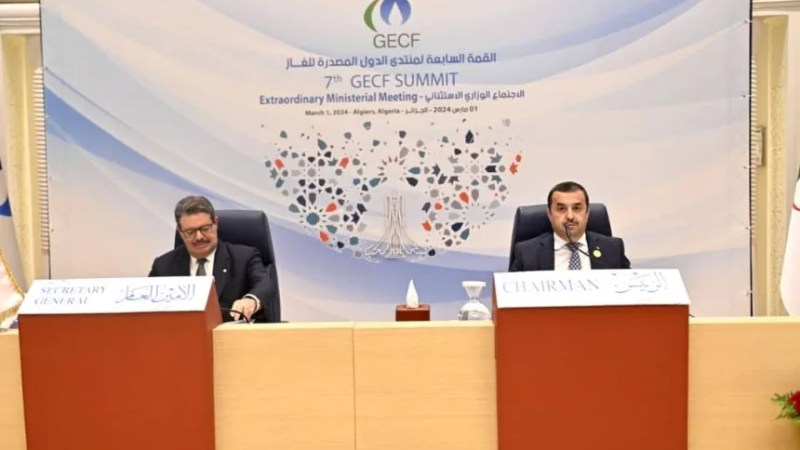 7th GECF Summit in Algiers- Energy Minister Arkab: “Natural Gas Essential in a Safe and Equitable Energy Transition”