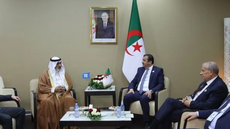 7th GECF Summit in Algiers: Minister Arkab Meets OPEC Secretary General