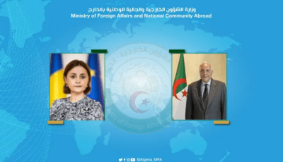 Ahmed Attaf Receives Phone Call from Romanian Counterpart