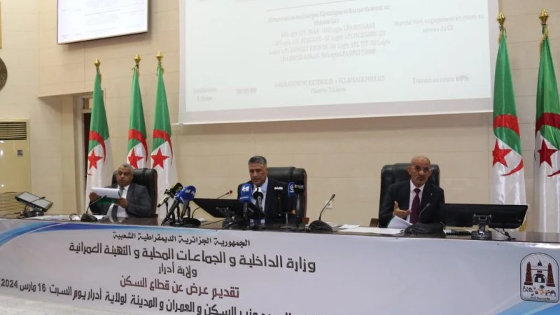 Minister Belaribi Embarks on Working Visit to Adrar