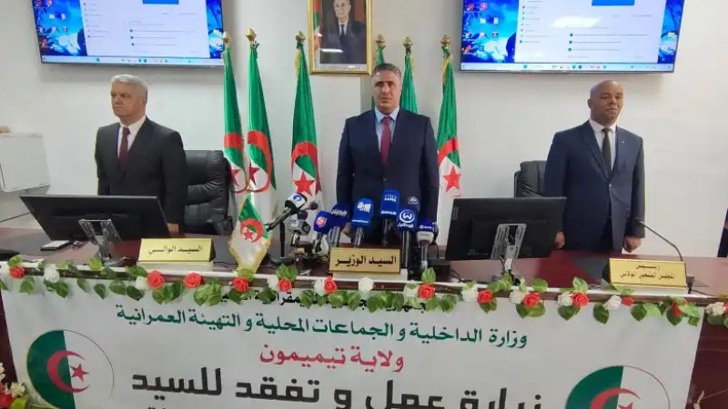 Minister of Housing Conducts Inspection Visit to Timimoun