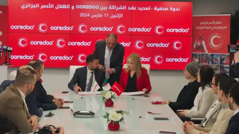 Ooredoo Algeria Renews Partnership with Algerian Red Crescent, Unveils Ramadan Charity Initiative