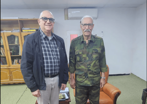 Cuban Ambassador Armando Vergara Bueno Affirms Solidarity with Sahrawi People in Farewell Meeting with Sahrawi President Ghali 