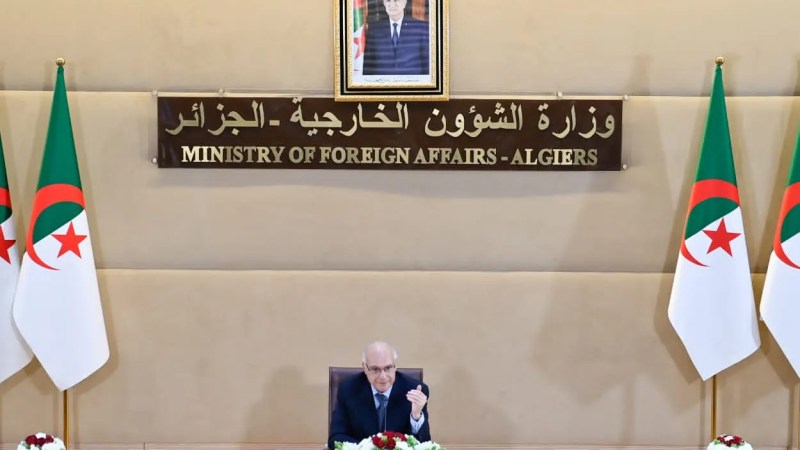 Algerian FM Attaf: "The Palestinian Cause Remains a Top Priority for Algeria"