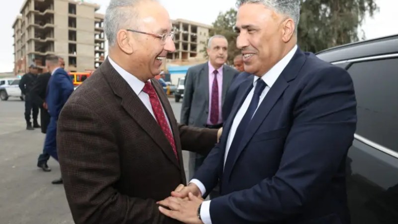 Minister of Housing Belaribi on Inspection Visit to Tissemsilt