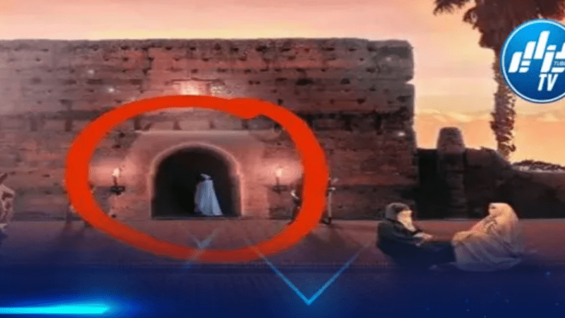 Moroccan Ministry of Culture Utilizes Official Poster Featuring Algerian Prince, Woman Wearing Traditional Attire "Al-Haik" to Promote Local Cultural Event