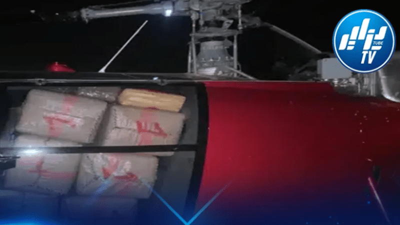 Spanish Civil Guard Seizes Helicopter Transporting Hashish from Morocco to Spain, Each Trip Carrying 900 kg (Photos)