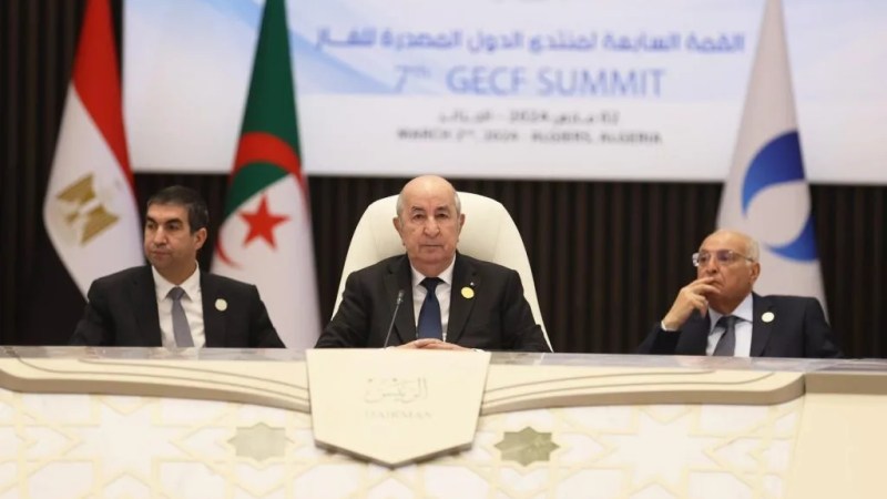 President Tebboune Advocates for Gas Cooperation at GECF Summit