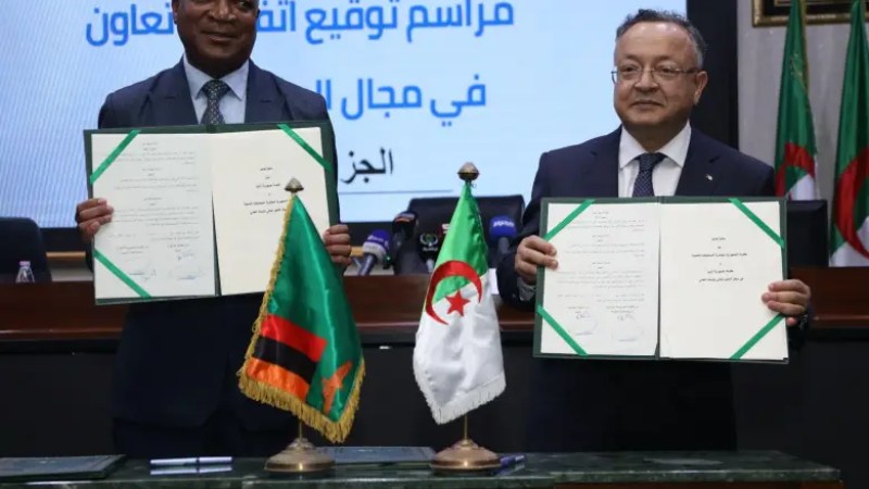 Algeria, Zambia Sign Cooperation Agreement in Higher Education, Scientific Research