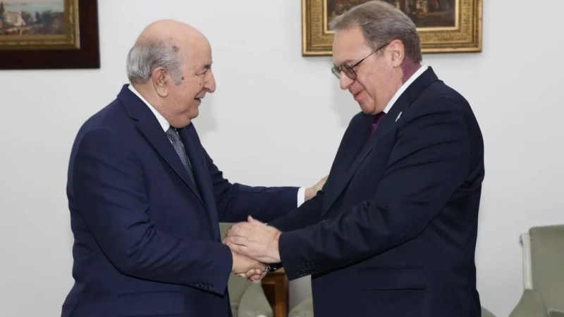 Algerian President Tebboune Holds Talks with Russian Deputy Foreign Minister