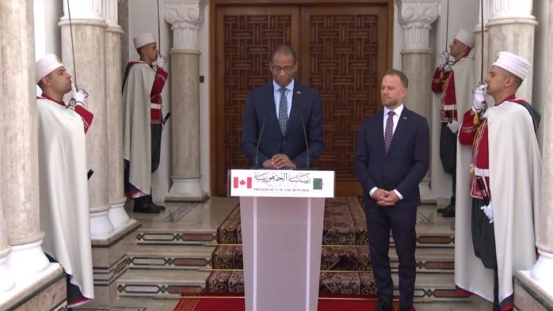 Canadian House of Commons Speaker Greg Fergus Emphasizes Importance of Strengthening Algerian-Canadian Relations