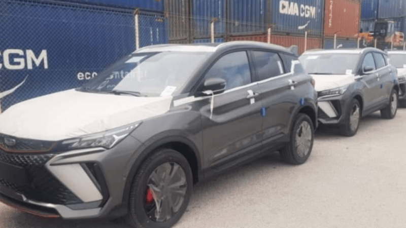 Chinese Geely Auto: Prominent Presence in Algeria as Giant Car Carrier Docks at Djen Djen Port
