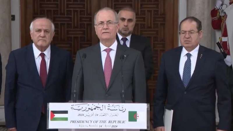  Palestinian Prime Minister Expresses Gratitude to Algeria, President Tebboune
