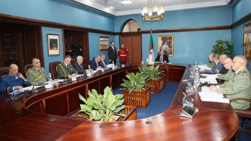 President Tebboune Chairs High Security Council Meeting