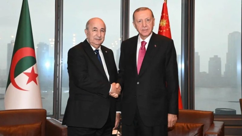 President Tebboune Receives Phone Call from Turkish Counterpart Erdogan on Eid Al-Fitr
