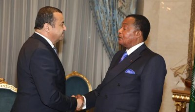 Algerian Energy Minister Arkab Received by President of Congo-Brazzaville