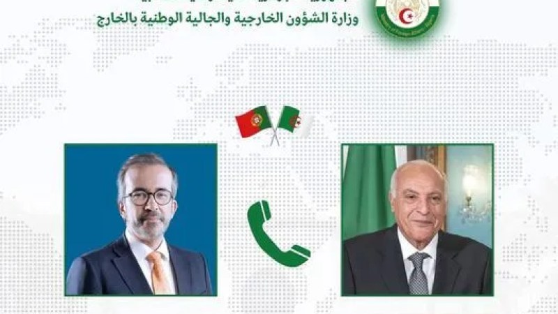Algerian FM Attaf Holds Talks with Portuguese Counterpart