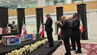 Algerian Parliament Speaker Pays Respects at Funeral of Iranian President Ebrahim Raïssi