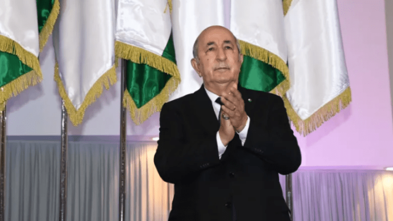 Algerian President Tebboune Chairs Meeting with Political Party Leaders