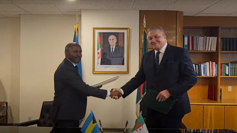 Diplomacy: Algeria Establishes Diplomatic Relations with the Commonwealth of The Bahamas