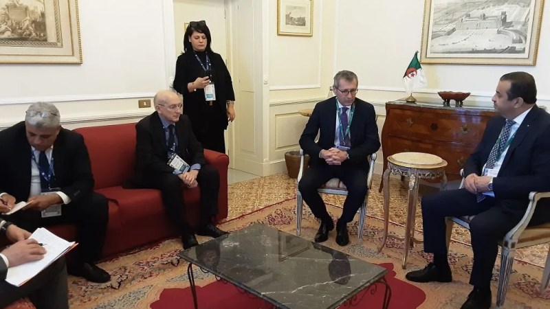 Discussions between Algerian Energy Minister Arkab, Edison CEO on Hydrogen, Electricity Transport to Italy