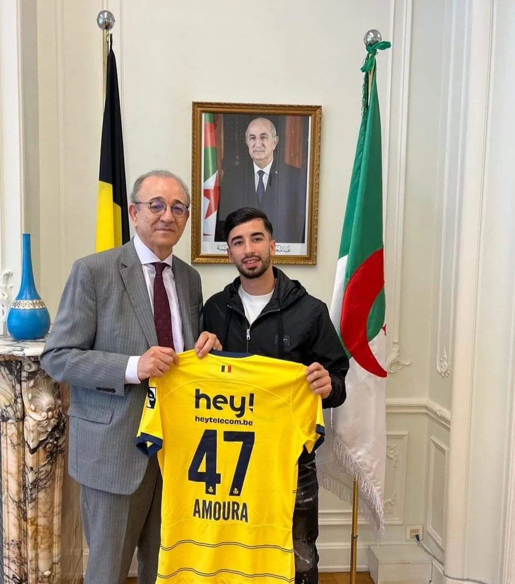 Ambassador Bencherif Congratulates Football Star Amoura