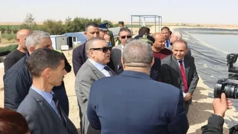 Khenchela: Minister Merad Inspects Agricultural Area of Cosider Agrico