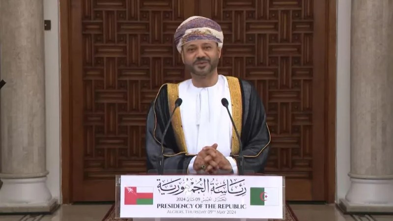 Oman Aims for Prosperous Relations with Algeria: Foreign Minister