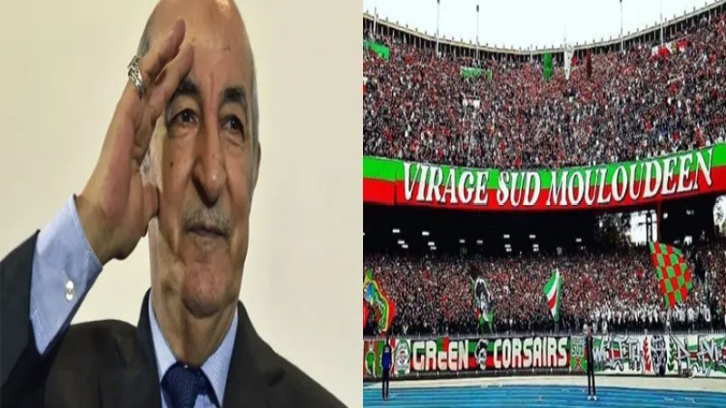 President Tebboune Congratulates MC Alger on Winning Championship Title