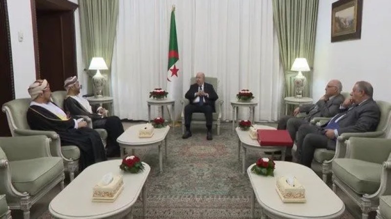 President Tebboune Receives Omani Minister of Foreign Affairs