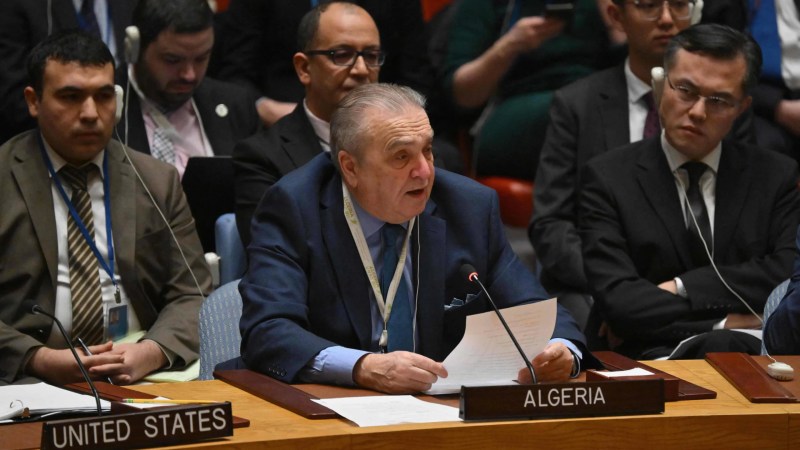 Rafah: Algeria Submits Resolution to UN Security Council
