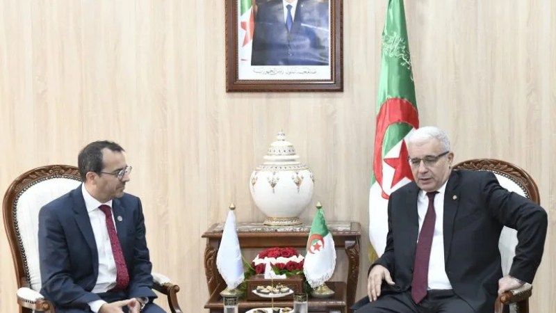 Algerian Speaker Boughali Meets with UN Resident Coordinator in Algeria