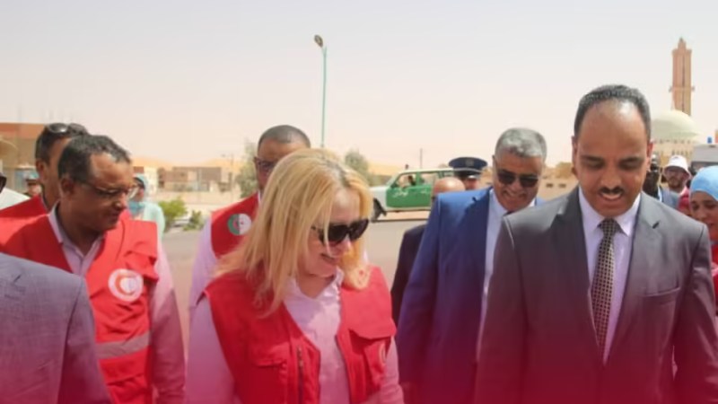 Algerian Red Crescent's Humanitarian Caravan Brings Hope to Remote Communities in Beni Abbas