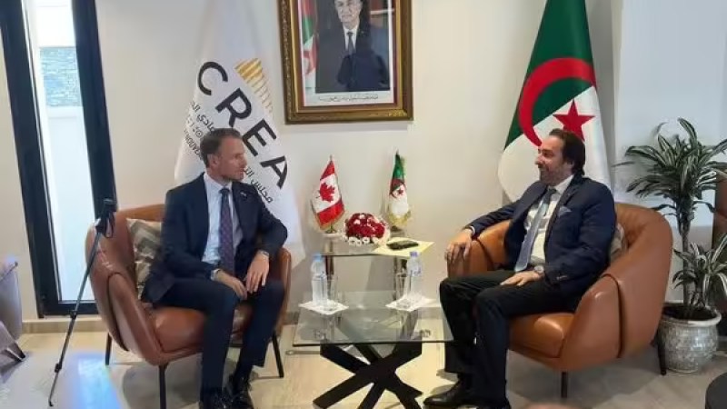 Canadian Delegation Visits Algerian Economic Renewal Council (CREA) Amidst 55th Algiers' International Fair