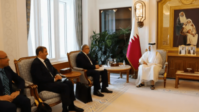 Special Envoy Visit: Magramane in Qatar on Behalf of President Tebboune