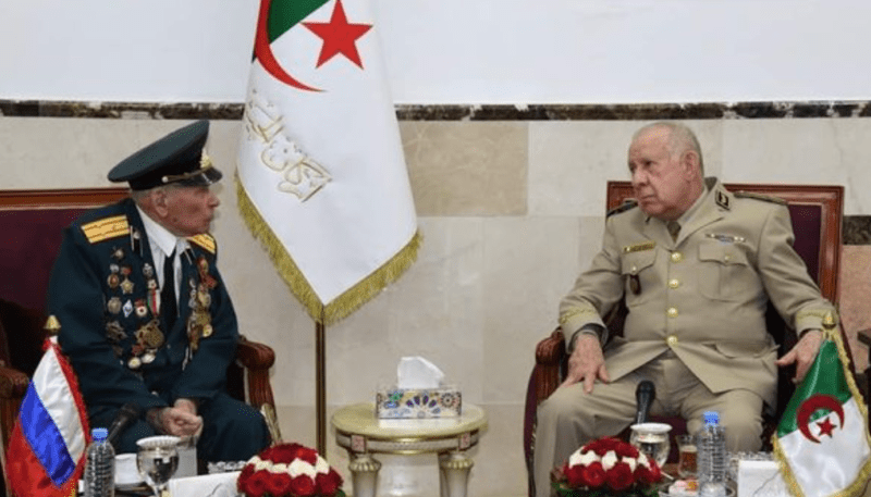 Algeria’s General Chanegriha Meets Retired Russian Colonel Andrei Pavlenko, Former Sapper, Deminer of former USSR