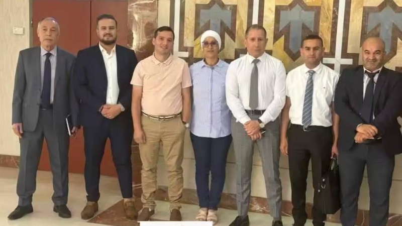 Presidential Adviser Kamel Sidi Said Meets with National Organization of Algerian Journalists Representatives