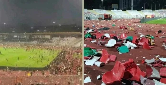 Incidents at Constantine Stadium: 59 Arrested Following Violence and Vandalism
