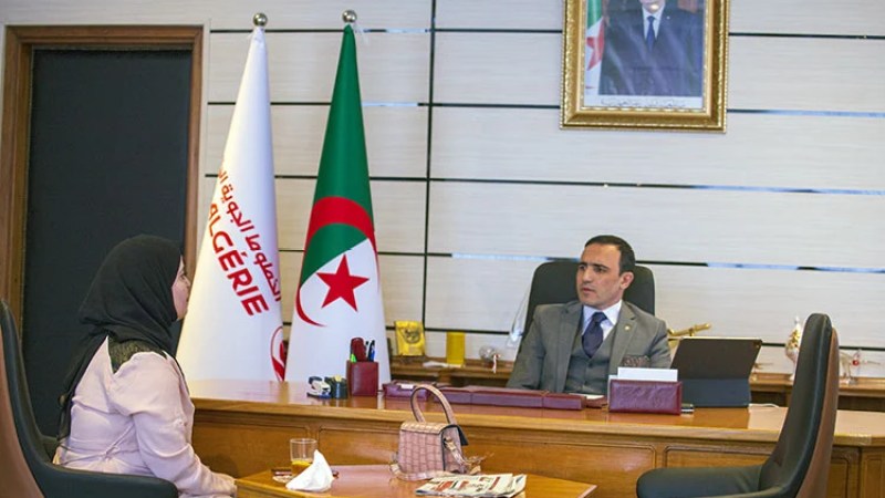 Air Algérie CEO Hamza Benhamouda