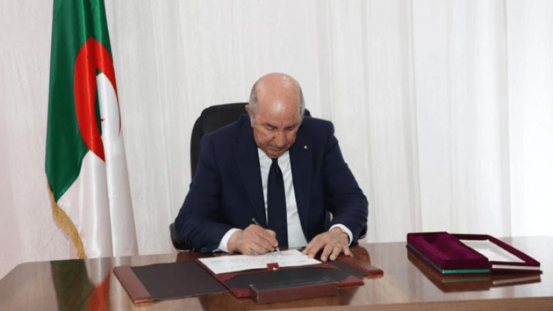 President Tebboune Initiates Major Reshuffle within National Security Directorate