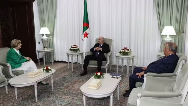 President Tebboune Receives American Ambassador to Algeria