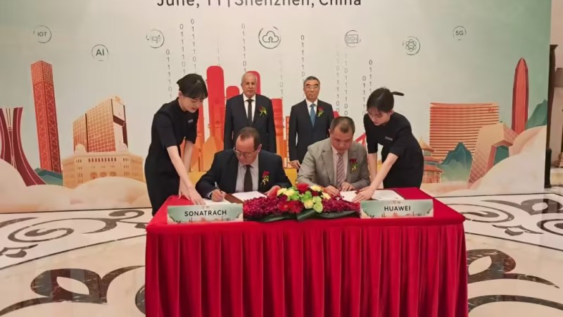 Sonatrach Reinforces Digitalization Efforts with Huawei Partnership