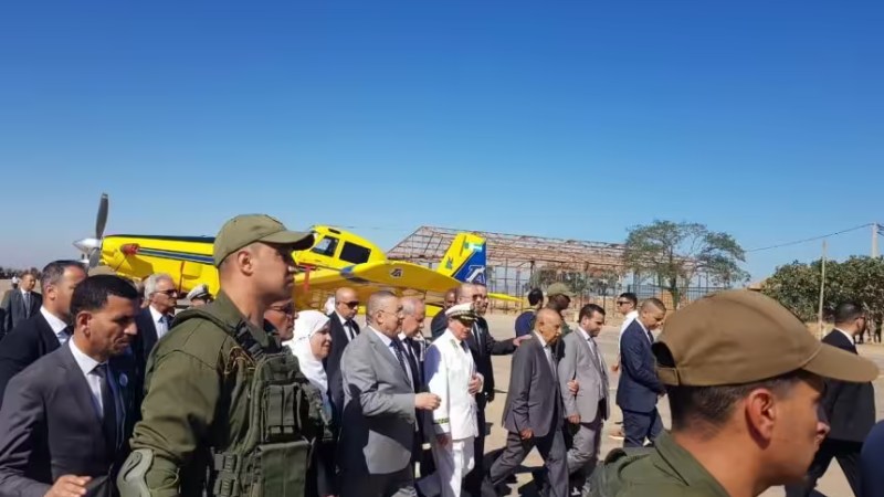 Unprecedented Deployment of Water Bombers Against Forest Fires